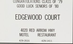 Edgewood Court Motel - 1979 Yearbook Ad